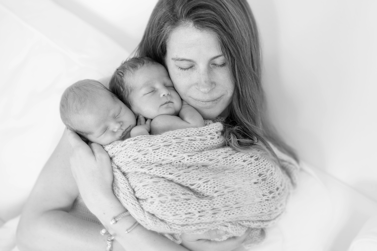 Fotoshooting Zwillinge Newborn